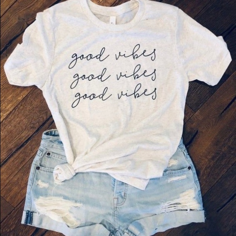 good vibes tee